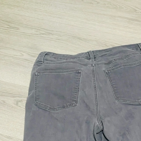 Talbots Flawless High-Waist Straight Leg Women's Gray Jeans 6 - Picture 11 of 12